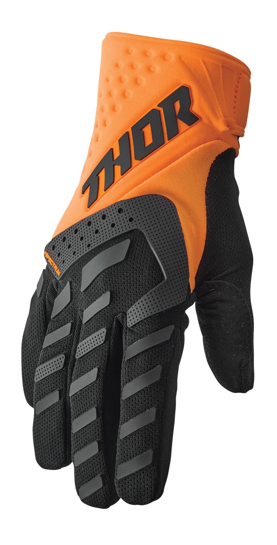 Thor 2025 Motocross Gloves Spectrum Orange Black